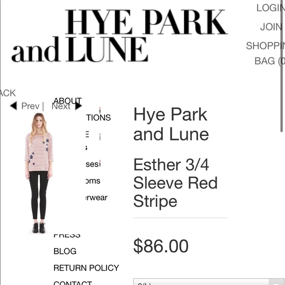 Hye Park and Lune Stars and Stripes Soft Sweater - Picture 2 of 5